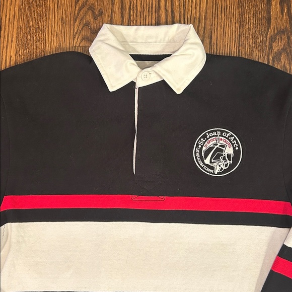 Vintage Y2K Deadstock Preppy Rugby Sweater - Picture 2 of 11